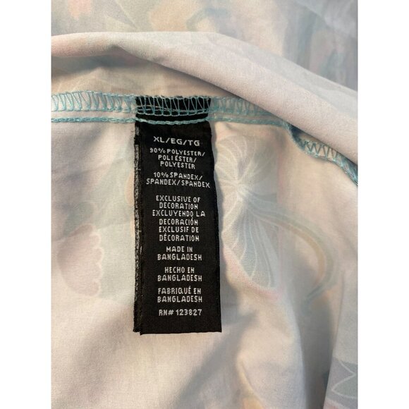 Fresh Print of Bel Air, Psychedelic Mushroom Button Shirt, Size XL - Picture 9 of 13